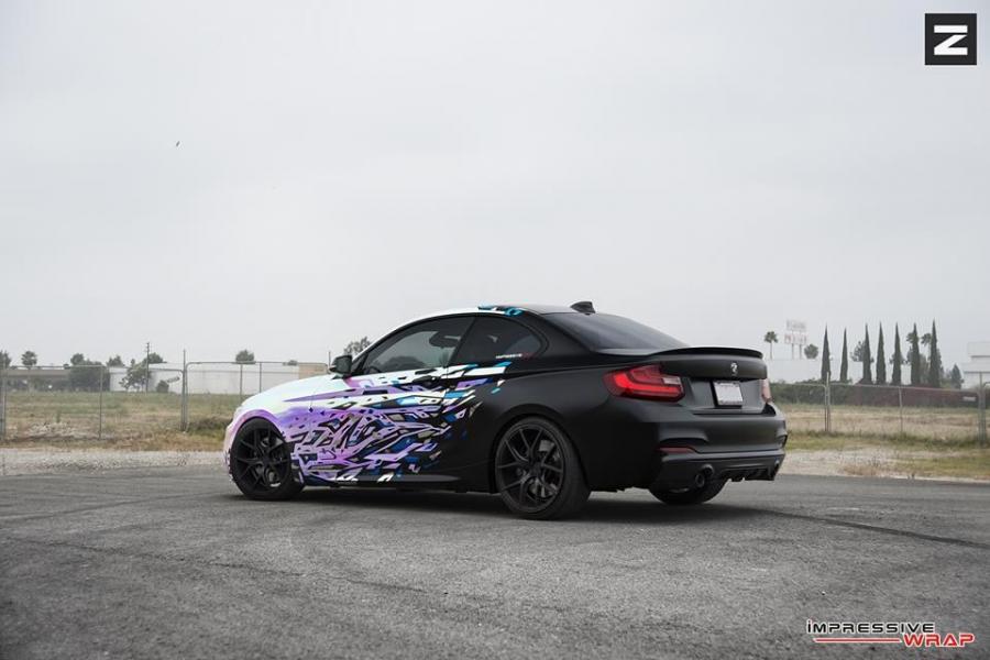  BMW M235i by Impressive Wrap 2016 года  (фото 6 из 15)
